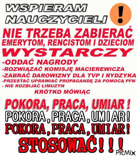 WSPARCIE NAUCZYCIELI - Free PNG