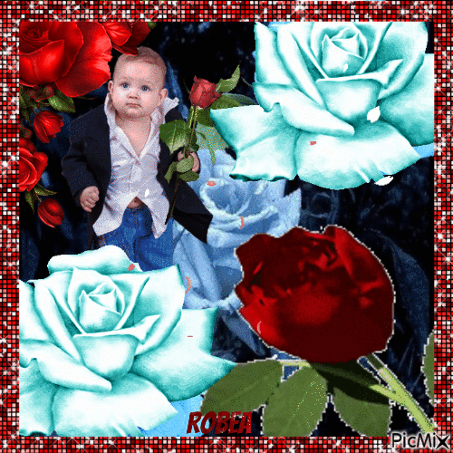 Une rose pour toutes les mamans - 無料のアニメーション GIF