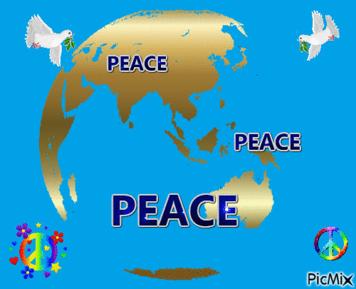 PEACE - Zdarma animovaný GIF