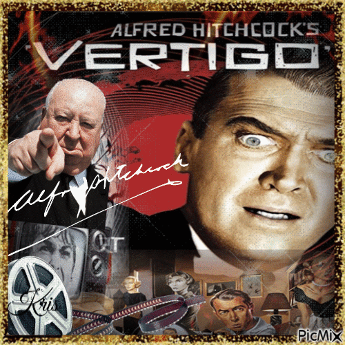 Alfred Hitchcock - Gratis animeret GIF