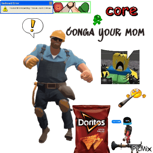 your mother from tf2 losfda - GIF animé gratuit
