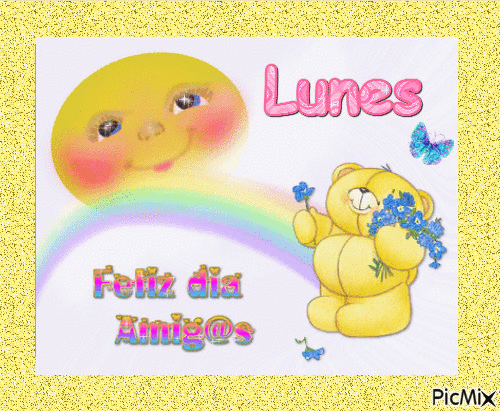 Lunes - Animovaný GIF zadarmo
