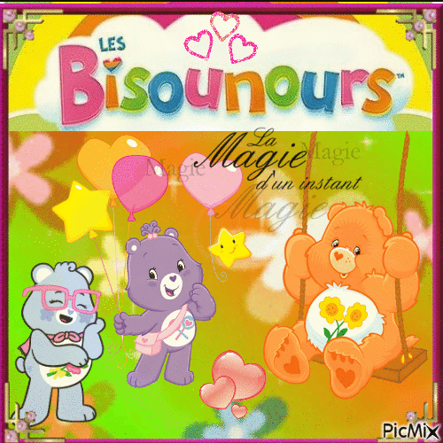 bisounours - Darmowy animowany GIF