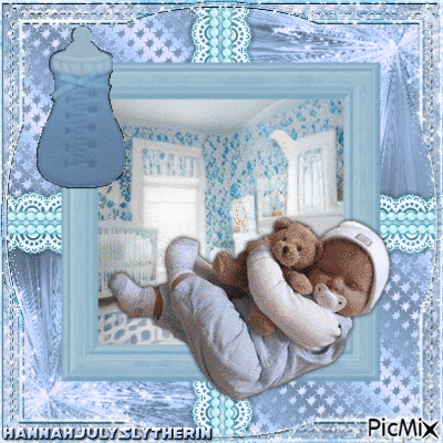 {♥}Baby Jim all cuddled up in Slumber{♥} - GIF animate gratis
