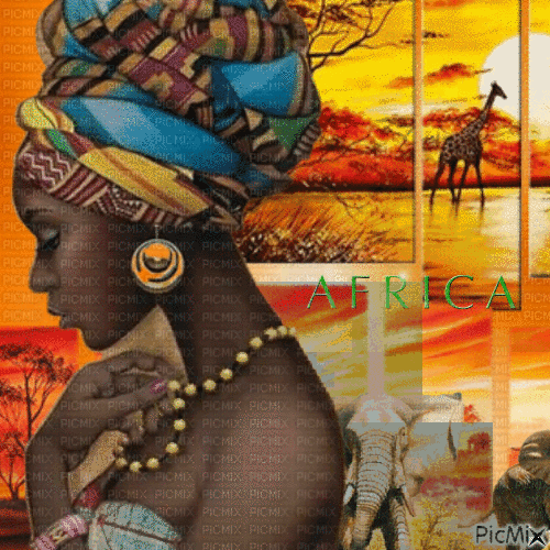 AFRICA - Zdarma animovaný GIF