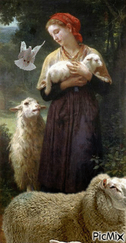 La pastora - Gratis animerad GIF