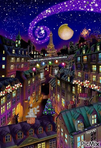 CHRISTMAS CITADEL - Безплатен анимиран GIF