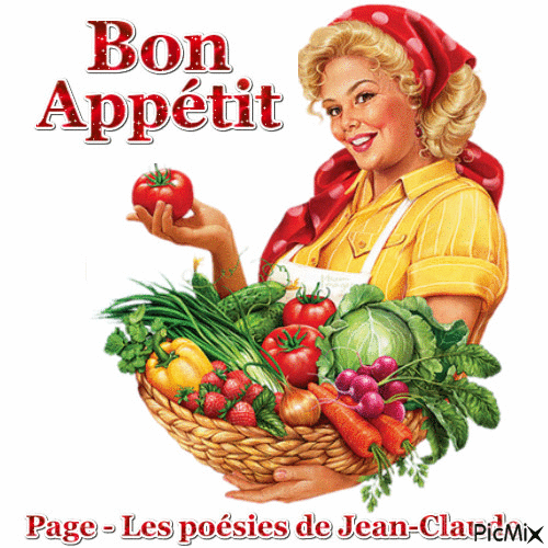 Bon appétit - Безплатен анимиран GIF
