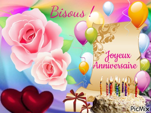Anniversaire - Free PNG