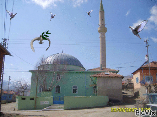 epce köyü cami - Безплатен анимиран GIF