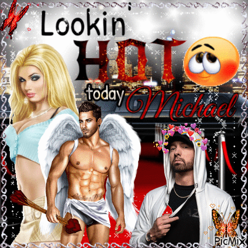 Lookin Hot Michael - Darmowy animowany GIF