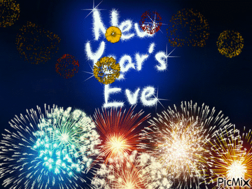 New Years Eve - Animovaný GIF zadarmo