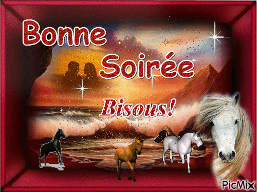 Bonne Soirée - Bezmaksas animēts GIF