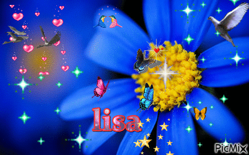 lisa - GIF animasi gratis