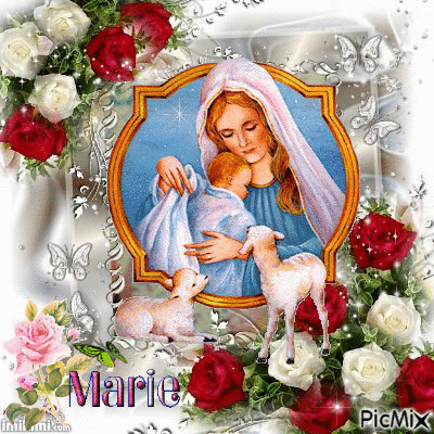 marie et jesus - Darmowy animowany GIF