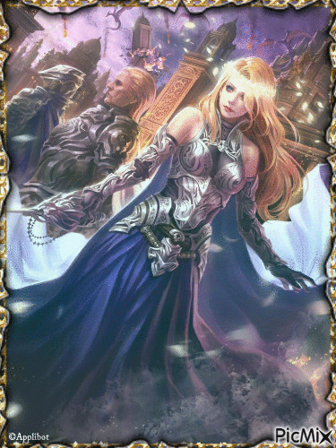 Garland Goddess Yarilo (Infidel)_legend of the cryptid_ - 免费动画 GIF