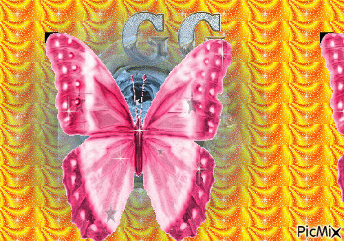 Papillon G&G - GIF animé gratuit