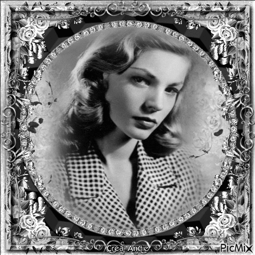 Lauren Bacall, Actrice américaine - Free animated GIF