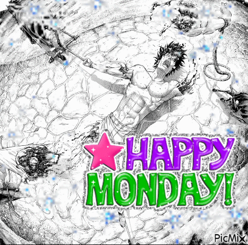 Happy Monday Usogui - Ilmainen animoitu GIF
