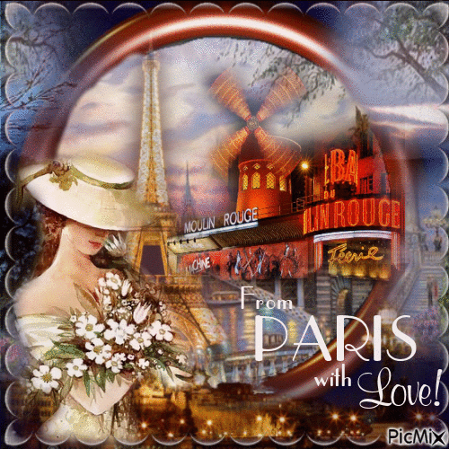symbolisme de Paris - Darmowy animowany GIF