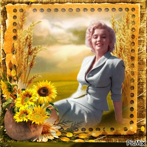 AUTUMN MARILYN - Free PNG