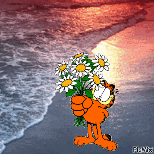 Garfield - Δωρεάν κινούμενο GIF