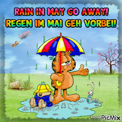 RAIN IN MAY - Gratis animerad GIF