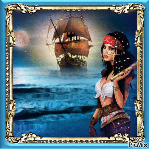 les pirates - 無料のアニメーション GIF