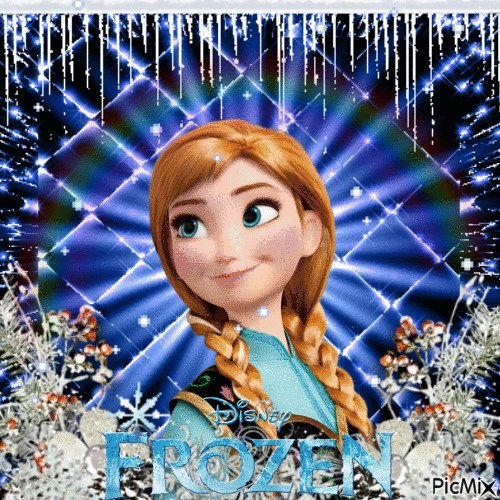 Disney Frozen - GIF animado gratis