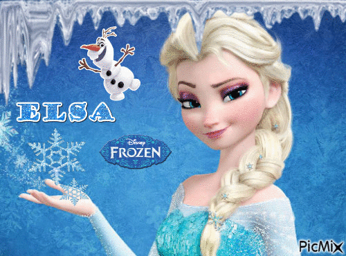 FrozenElsa - GIF animé gratuit