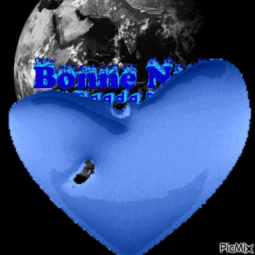 BONNE NUIT - Бесплатный анимированный гифка
