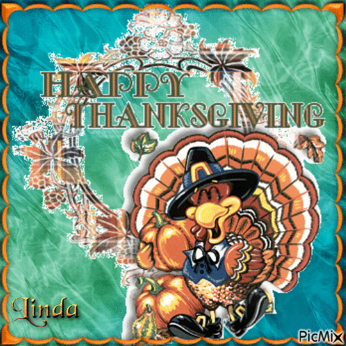 Happy Thanksgiving - Besplatni animirani GIF