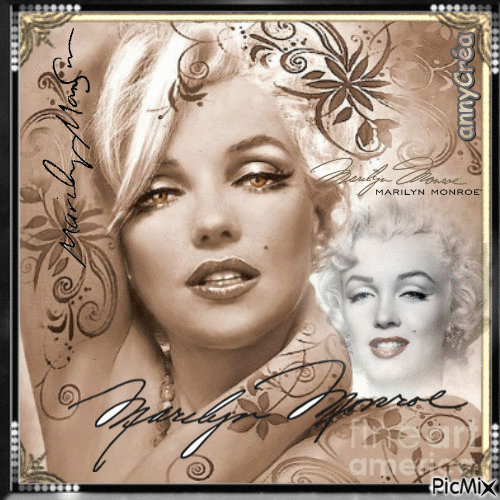 Marilyn - Бесплатни анимирани ГИФ