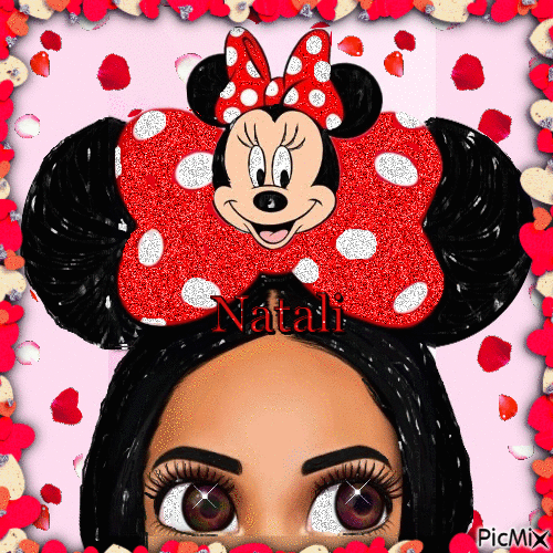girl " Mickey mouse " - Free animated GIF
