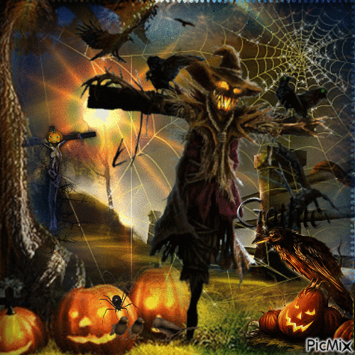 The Scarecrow - Ilmainen animoitu GIF