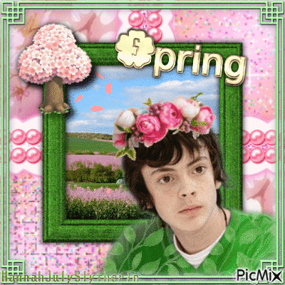 {♣}The Cherry Blossoms of Spring with Skandar{♣} - Darmowy animowany GIF