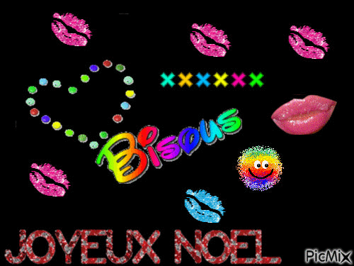 joyeux noel - Animovaný GIF zadarmo