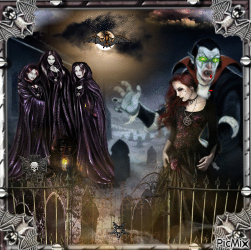 Dracula's new love ! - Gratis geanimeerde GIF