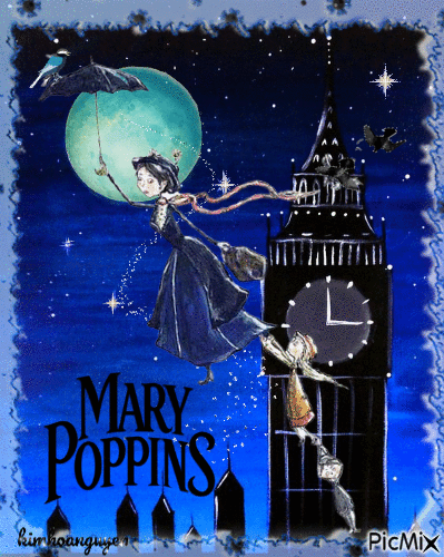 Mary Poppins - Δωρεάν κινούμενο GIF