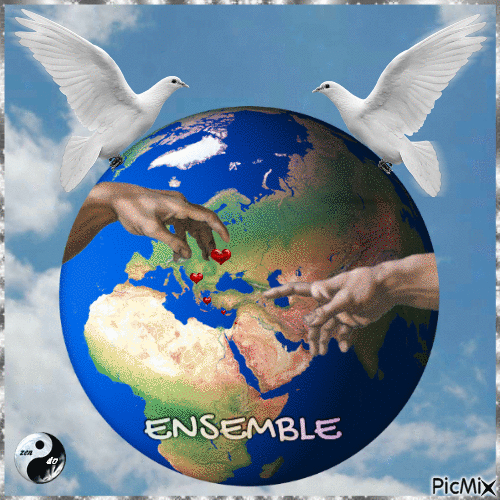 Ensemble 🖐❤ - Δωρεάν κινούμενο GIF