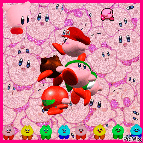 Kirby - Δωρεάν κινούμενο GIF