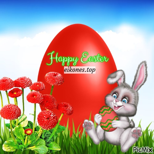 Happy Easter- - PNG gratuit