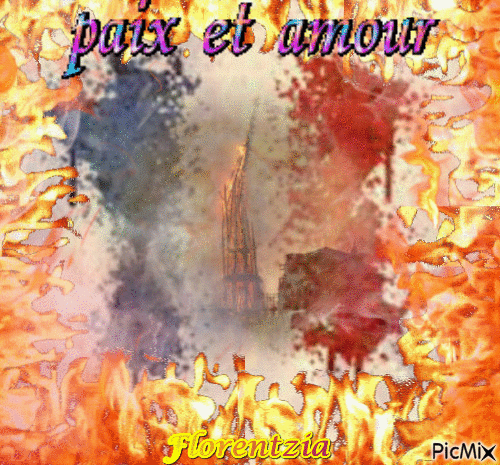 Notre Dame de Paris - GIF animasi gratis