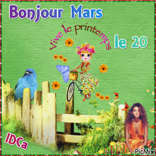 Bonjour Mars - 免费动画 GIF