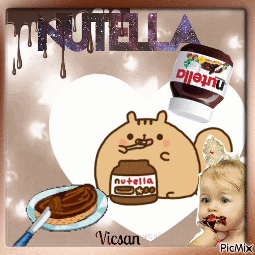 Nutella - GIF animado gratis