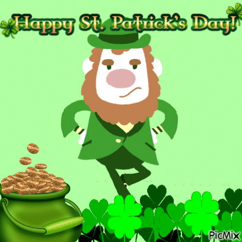 St Patrick's Day - Zdarma animovaný GIF
