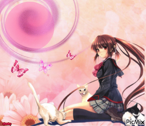 Manga-rose - Darmowy animowany GIF