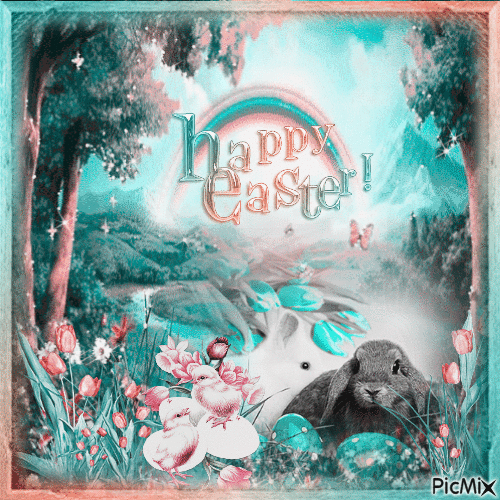 Happy Easter! - Ilmainen animoitu GIF