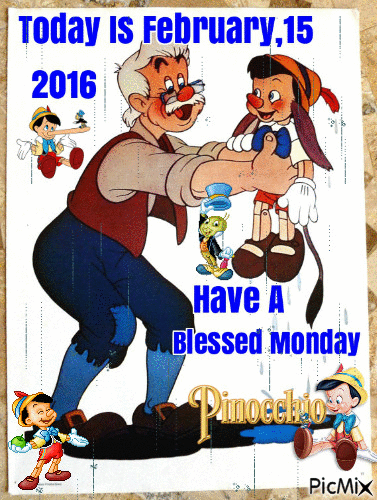 Pinocchio February,15,2016 - Безплатен анимиран GIF