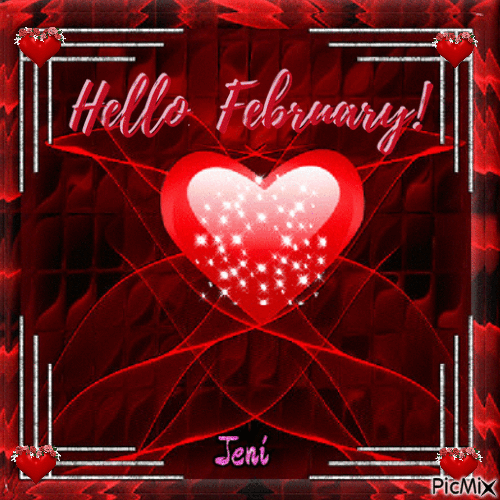 Hello February! - Ilmainen animoitu GIF